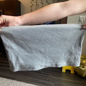 NWOT Shein grey tube top